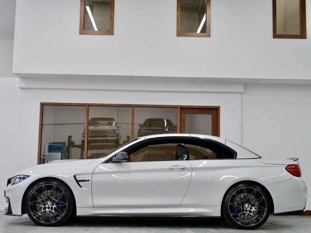 BMW M4 Biturbo Competition Convertible LV18ZFM White #3