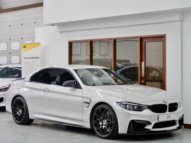 BMW M4 Biturbo Competition Convertible White
