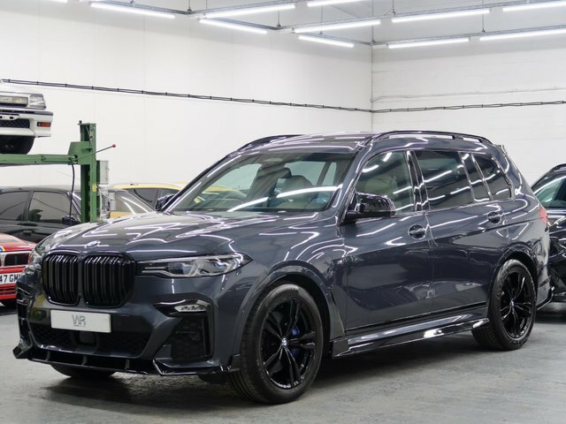 BMW X7 30D M Sport Suv YL19ALN Grey #3