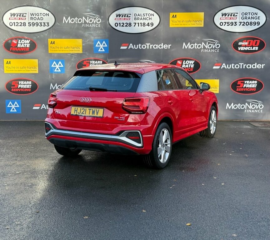 Audi Q2 2L S Line HJ21TWV Red #5