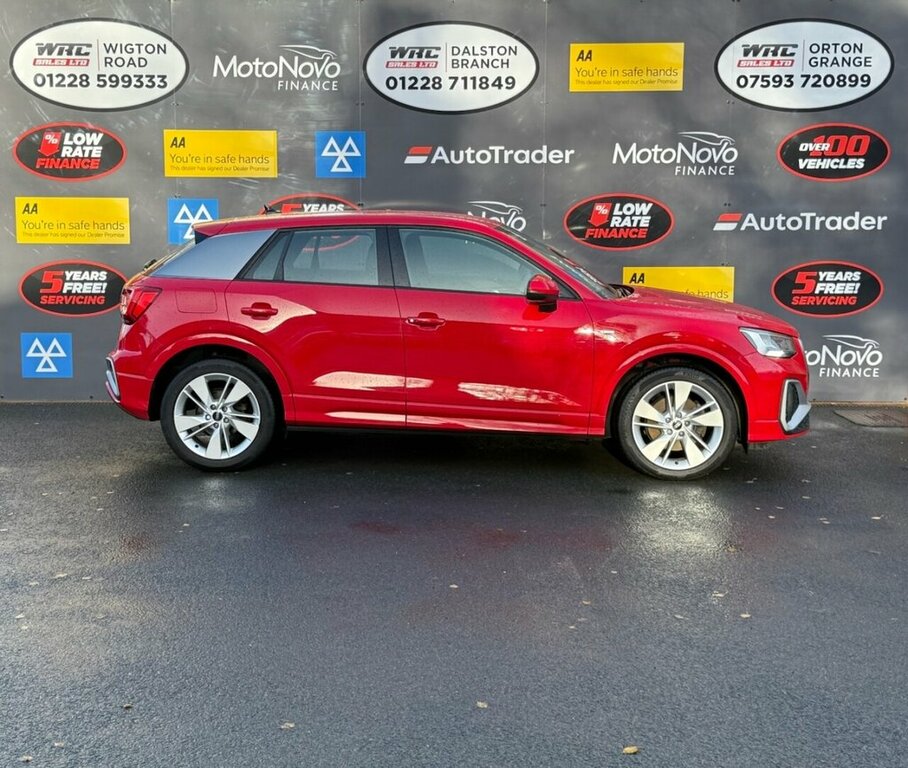 Audi Q2 2L S Line HJ21TWV Red #4