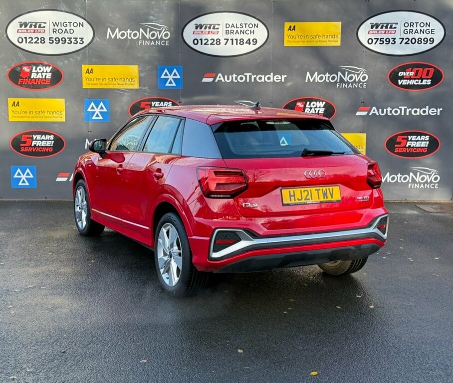 Audi Q2 2L S Line HJ21TWV Red #3
