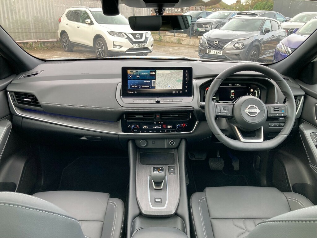 Nissan Qashqai 1.3 Dig-t Mh 158 Tekna Xtronic CY25ESU White #2
