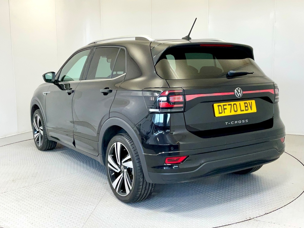 Volkswagen T-Cross 1.0 Tsi 115 R-line Dsg DF70LBV Black #2