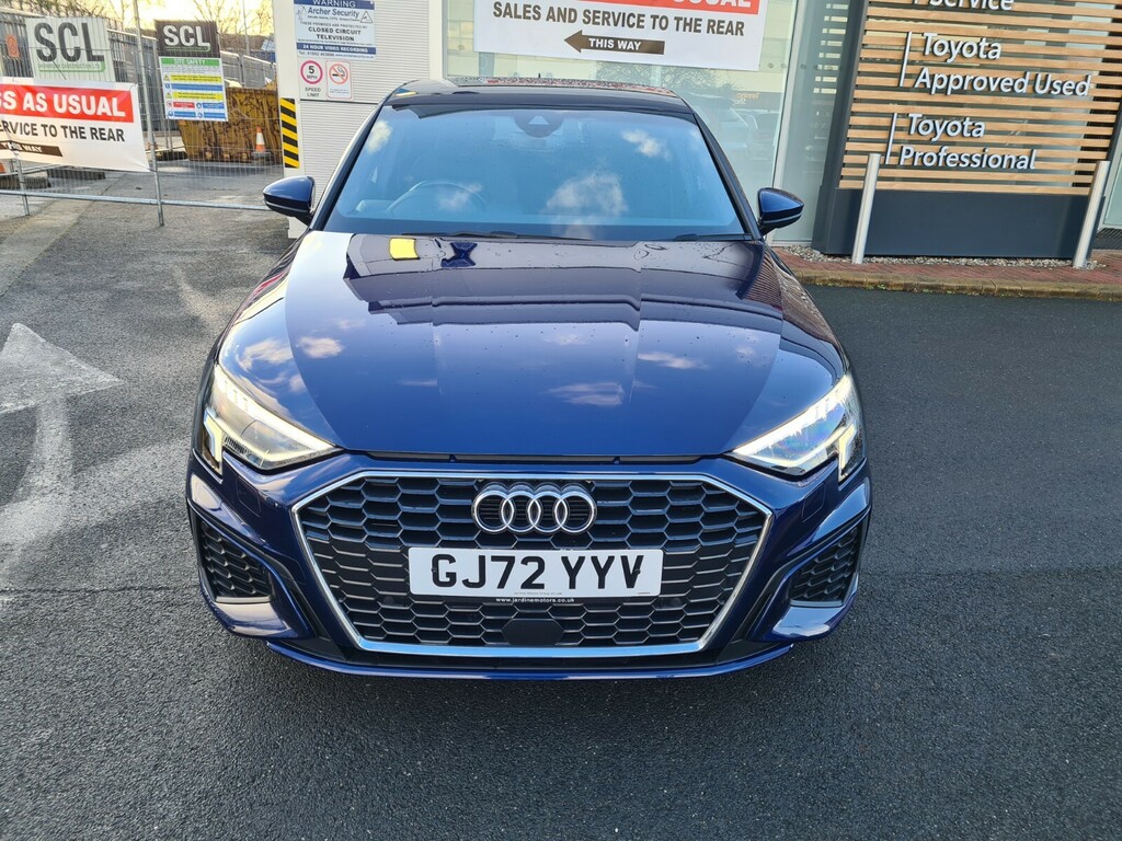 Audi A3 35 Tfsi S Line S Tronic GJ72YYV Blue #2