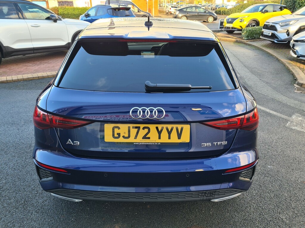 Audi A3 35 Tfsi S Line S Tronic GJ72YYV Blue #6