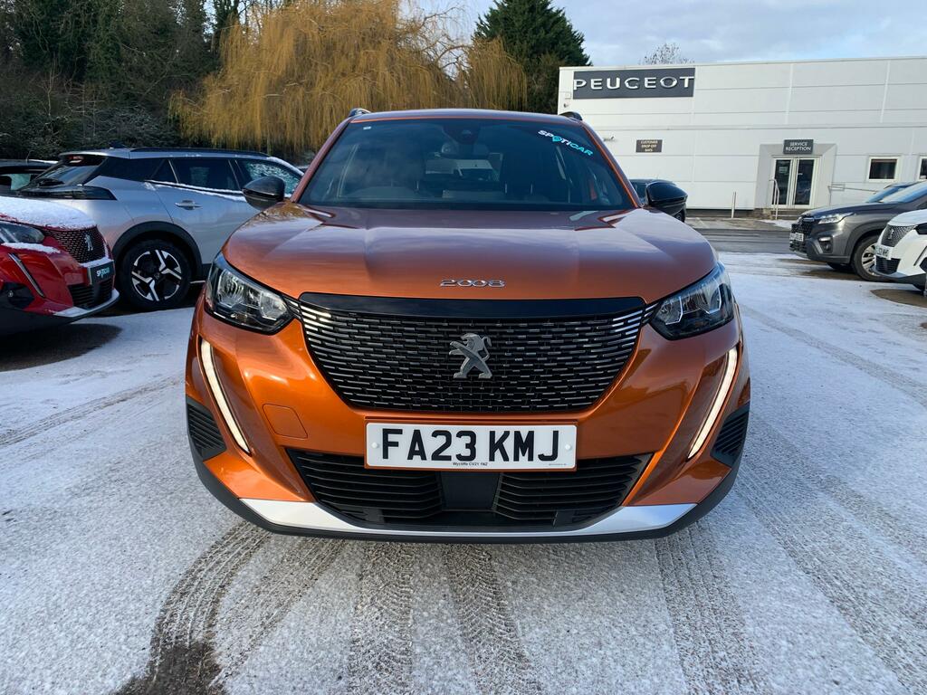 Peugeot 2008 Petrol FA23KMJ Orange #2
