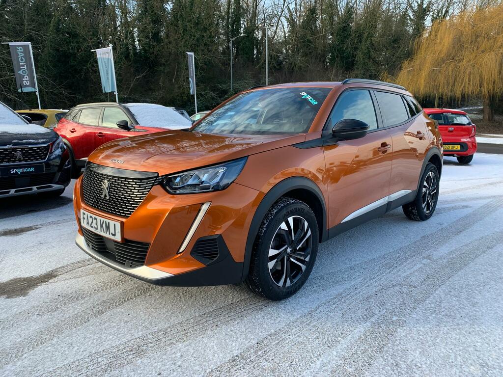 Peugeot 2008 Petrol FA23KMJ Orange #3