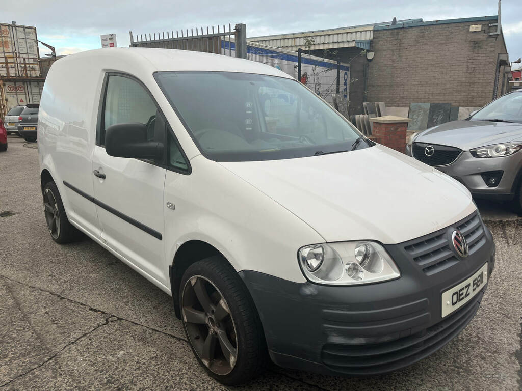 Volkswagen Caddy 1.9 Tdi Pd C20 White #1