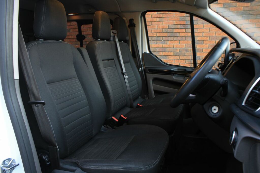Ford Transit Custom 2.0 320 Ecoblue Limited Crew Van L2 H1 Euro 6 HJ72VHZ White #4