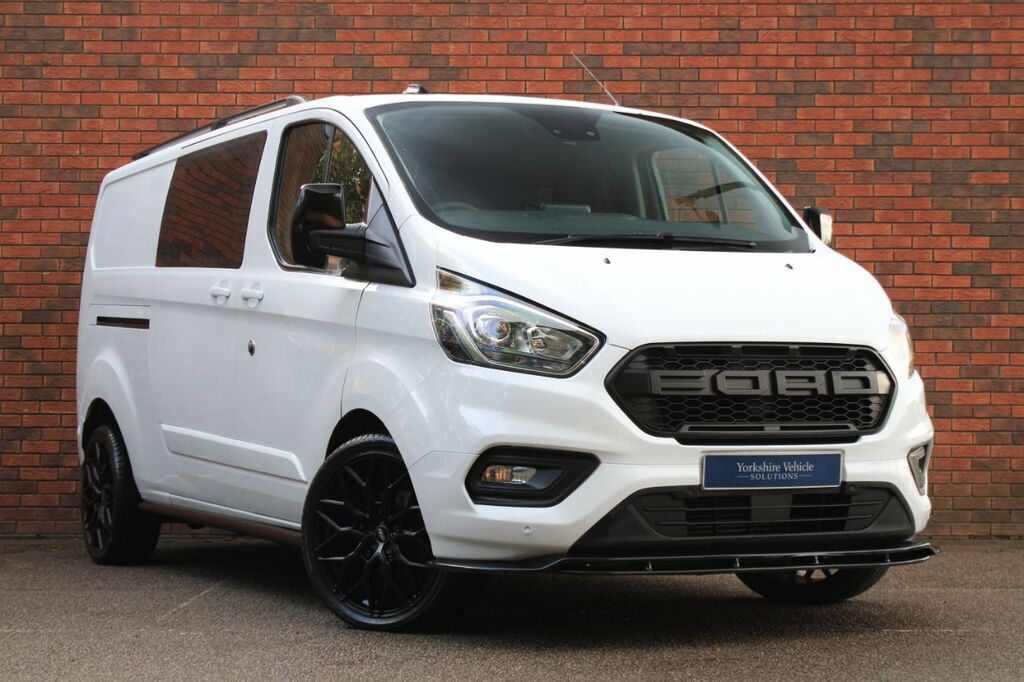 Ford Transit Custom 2.0 320 Ecoblue Limited Crew Van L2 H1 Euro 6 White