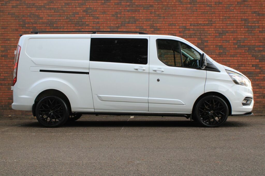 Ford Transit Custom 2.0 320 Ecoblue Limited Crew Van L2 H1 Euro 6 HJ72VHZ White #2
