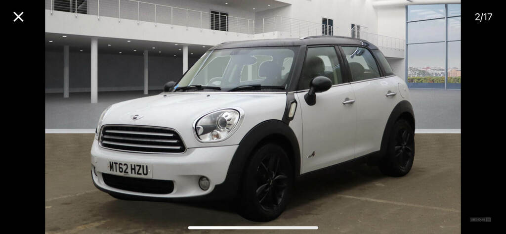 Mini Countryman 2.0 Cooper D All4 MT62HZU White #2