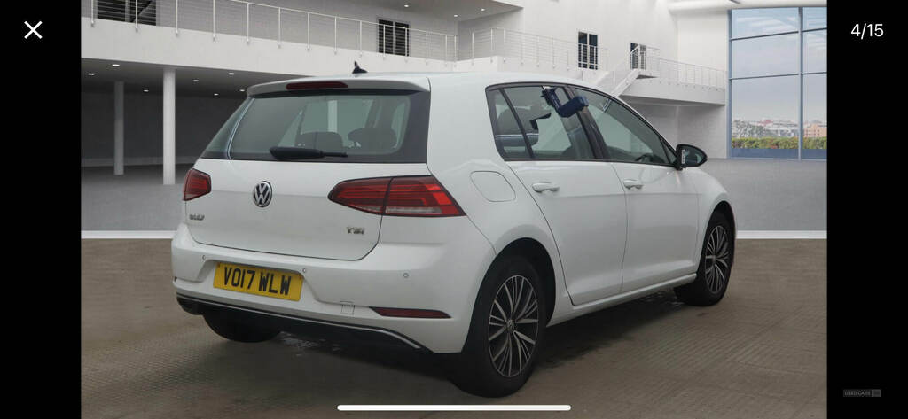 Volkswagen Golf 1.0 Tsi 110 Se Nav VO17WLW White #6