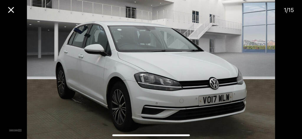 Volkswagen Golf 1.0 Tsi 110 Se Nav White