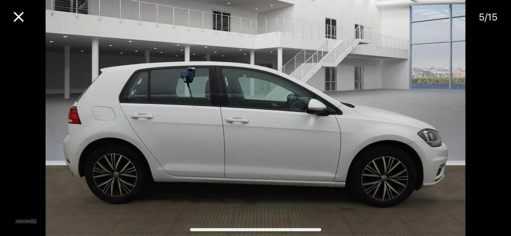 Volkswagen Golf 1.0 Tsi 110 Se Nav VO17WLW White #5