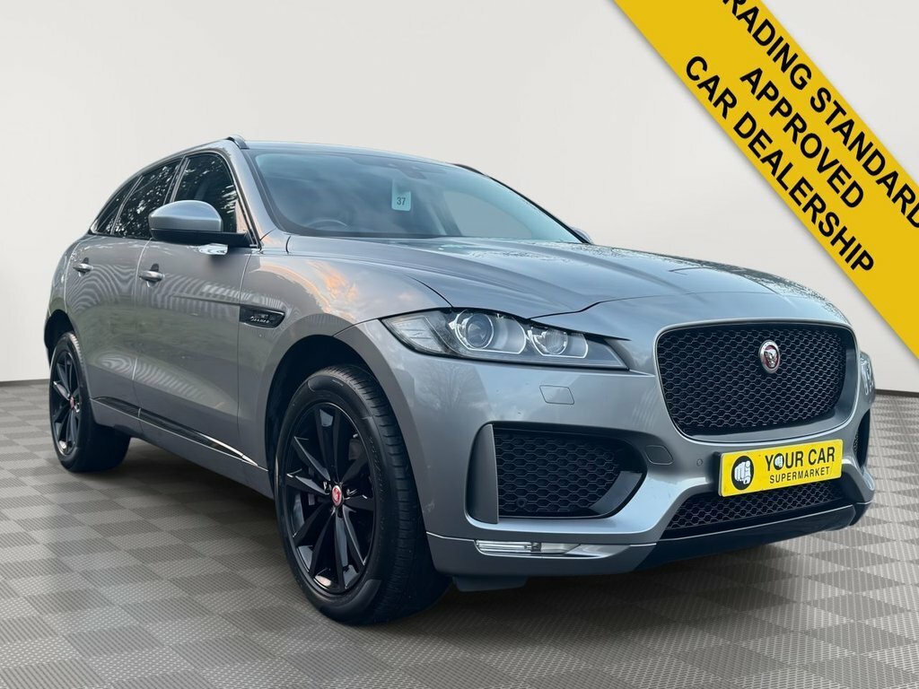 Jaguar F-Pace 2L Chequered Flag CK69JVL Grey #2