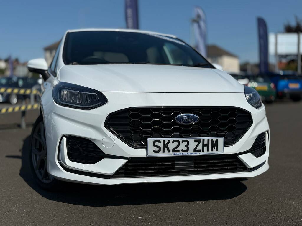 Ford Fiesta 1.0 Ecoboost Hybrid Mhev 125 St-line Edition White