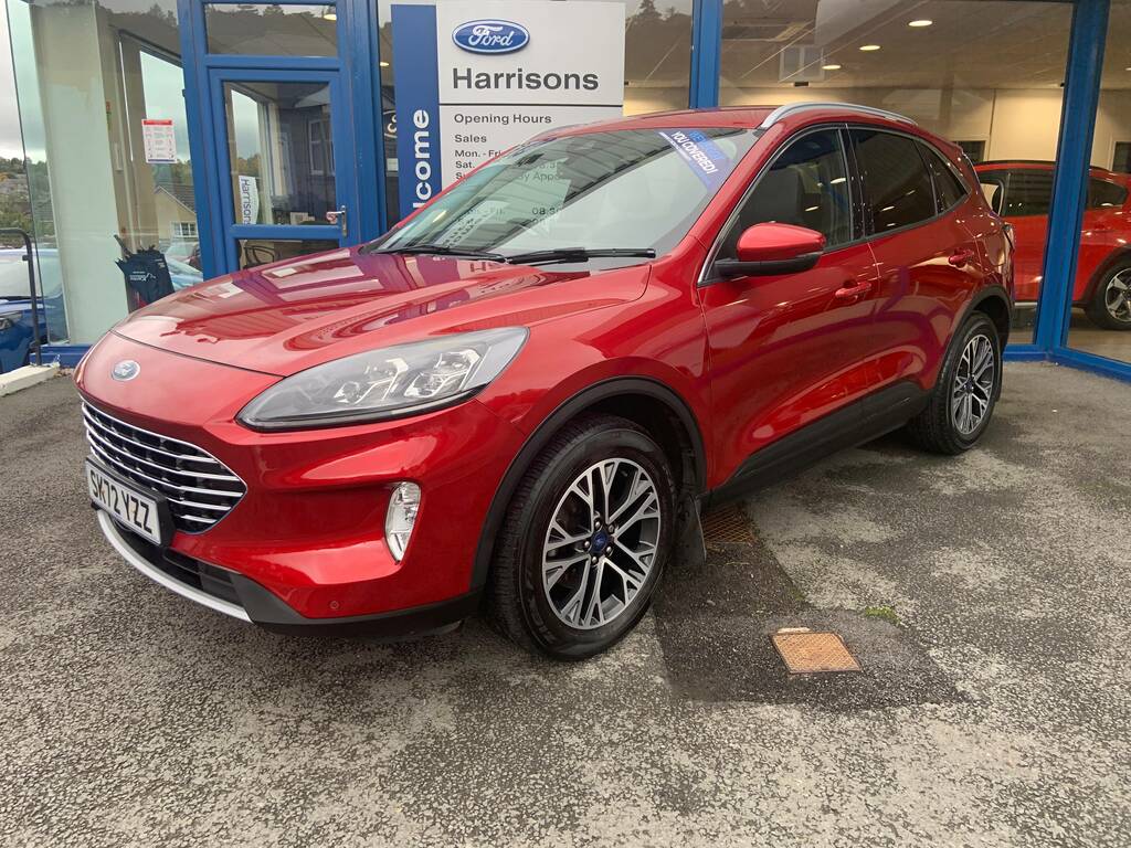 Ford Kuga 2.0 Ecoblue 190Ps Titanium Edition 190Ps Awd SK72YZZ Red #2