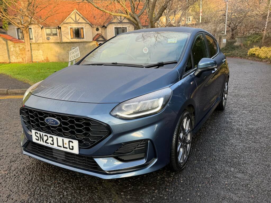Ford Fiesta St-line 1.0 100Ps SN23LLG Blue #4