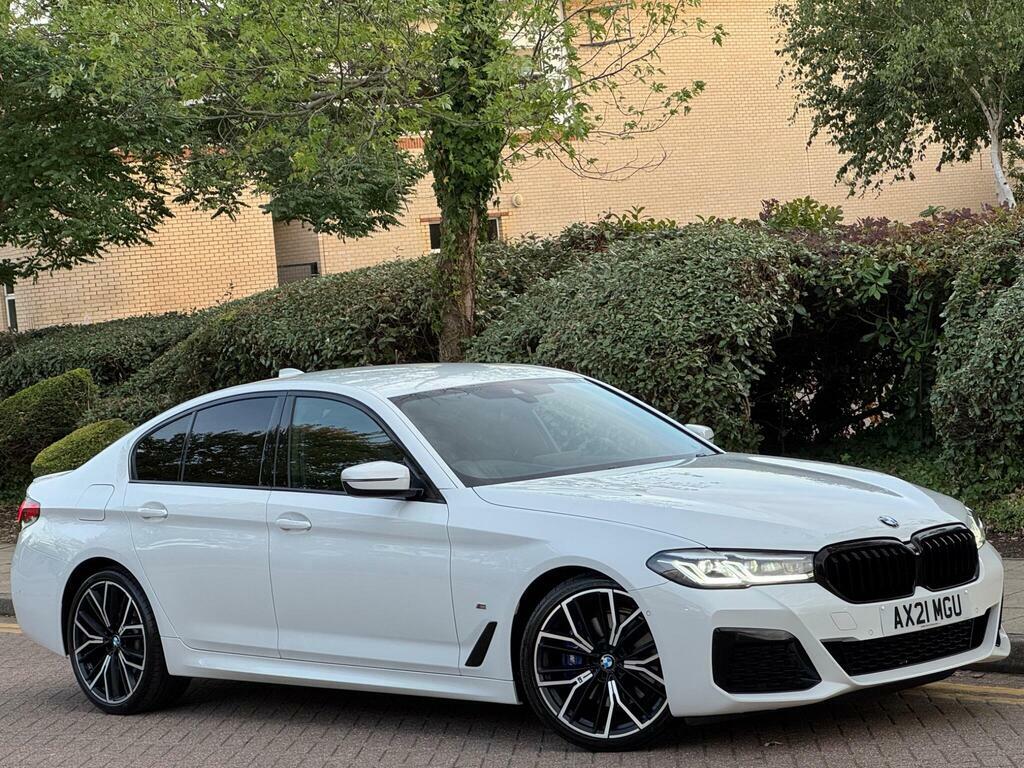 BMW 5 Series 2.0 520I Mht M Sport Steptronic Euro 6 S S White