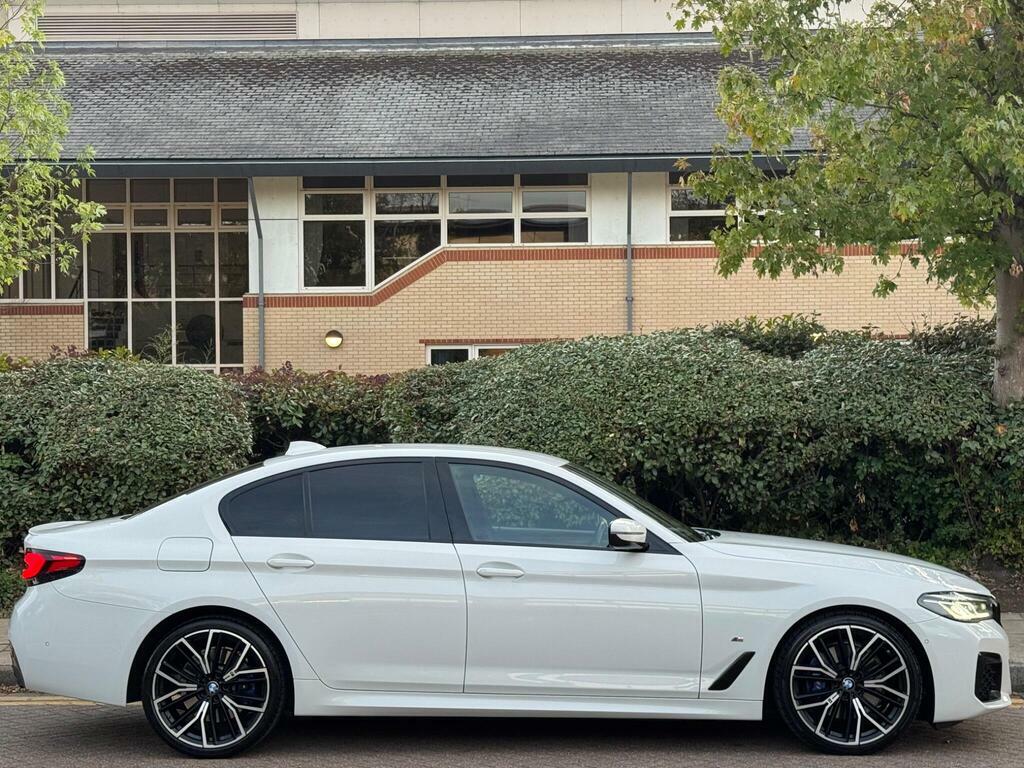 BMW 5 Series 2.0 520I Mht M Sport Steptronic Euro 6 S S AX21MGU White #2