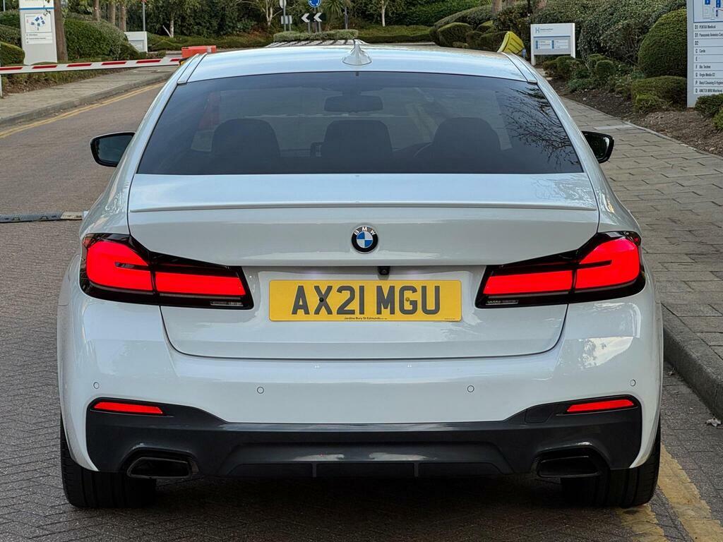 BMW 5 Series 2.0 520I Mht M Sport Steptronic Euro 6 S S AX21MGU White #4