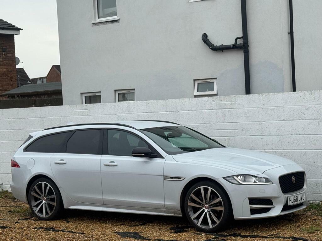 Jaguar XF 2.0D R-sport Sportbrake Euro 6 S S White