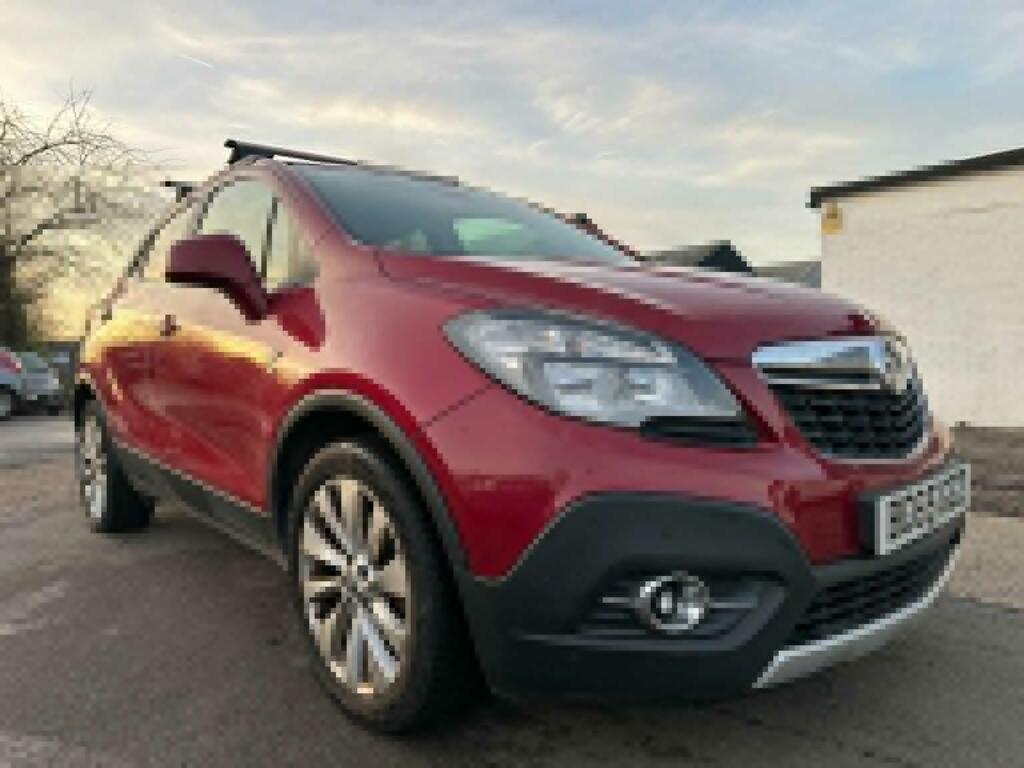 Vauxhall Mokka Suv 1.6 Cdti Se 2Wd Euro 6 201665 Red #5
