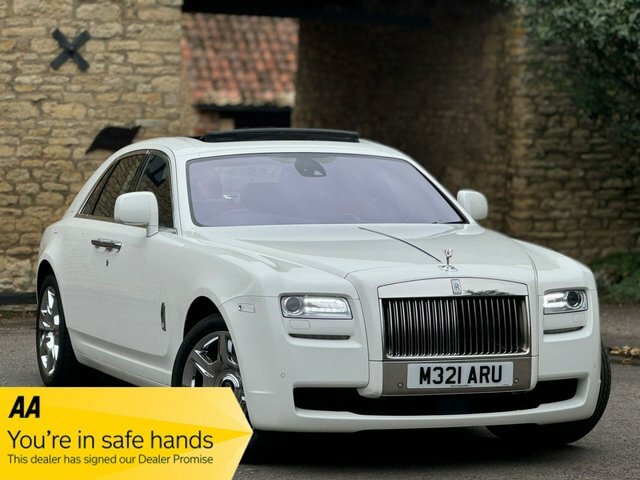 Rolls-Royce Ghost 6.6 V12 Saloon Euro 5 563 Bhp White