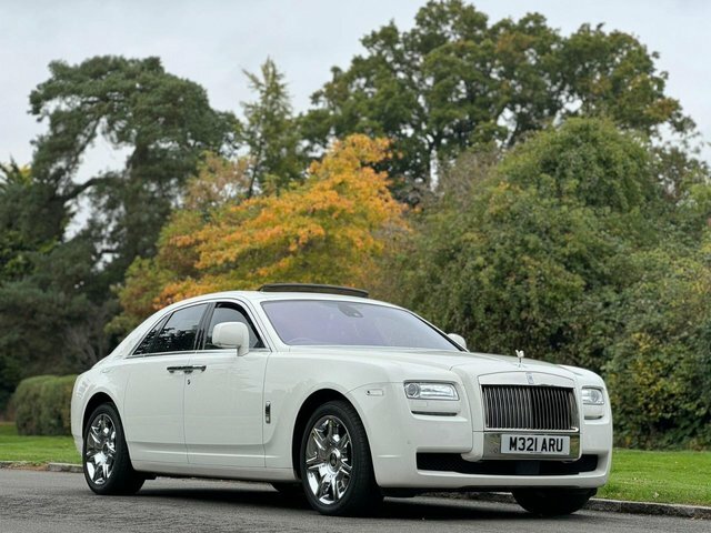 Rolls-Royce Ghost 6.6 V12 Saloon Euro 5 563 Bhp White #5
