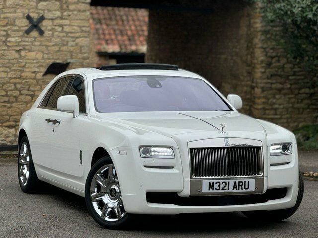 Rolls-Royce Ghost 6.6 V12 Saloon Euro 5 563 Bhp White #4