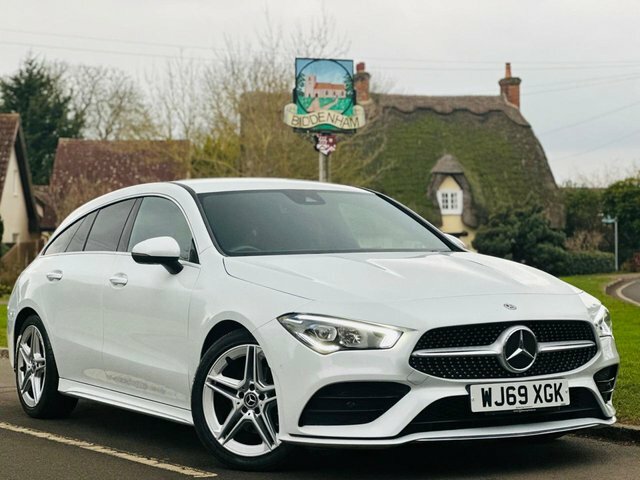 Mercedes-Benz CLA Class 1.3 Cla180 Amg Line Shooting Brake 7G-d WJ69XGK White #2