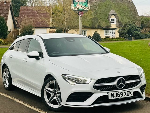 Mercedes-Benz CLA Class 1.3 Cla180 Amg Line Shooting Brake 7G-d WJ69XGK White #3