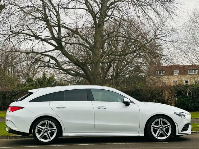 Mercedes-Benz CLA Class 1.3 Cla180 Amg Line Shooting Brake 7G-d WJ69XGK White #4