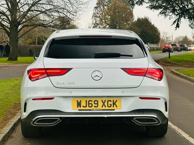 Mercedes-Benz CLA Class 1.3 Cla180 Amg Line Shooting Brake 7G-d WJ69XGK White #6