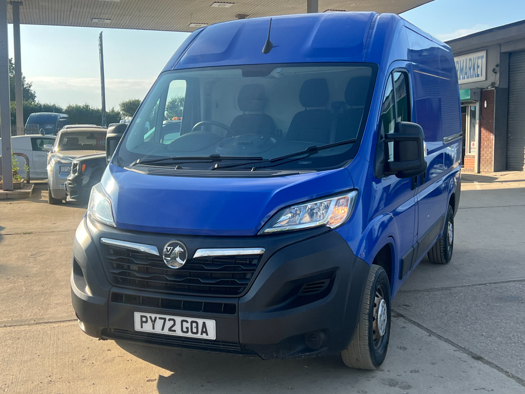 Vauxhall Movano 2.2 Cdti 3500 Biturbo Dynamic Panel Van PY72GOA Blue #6