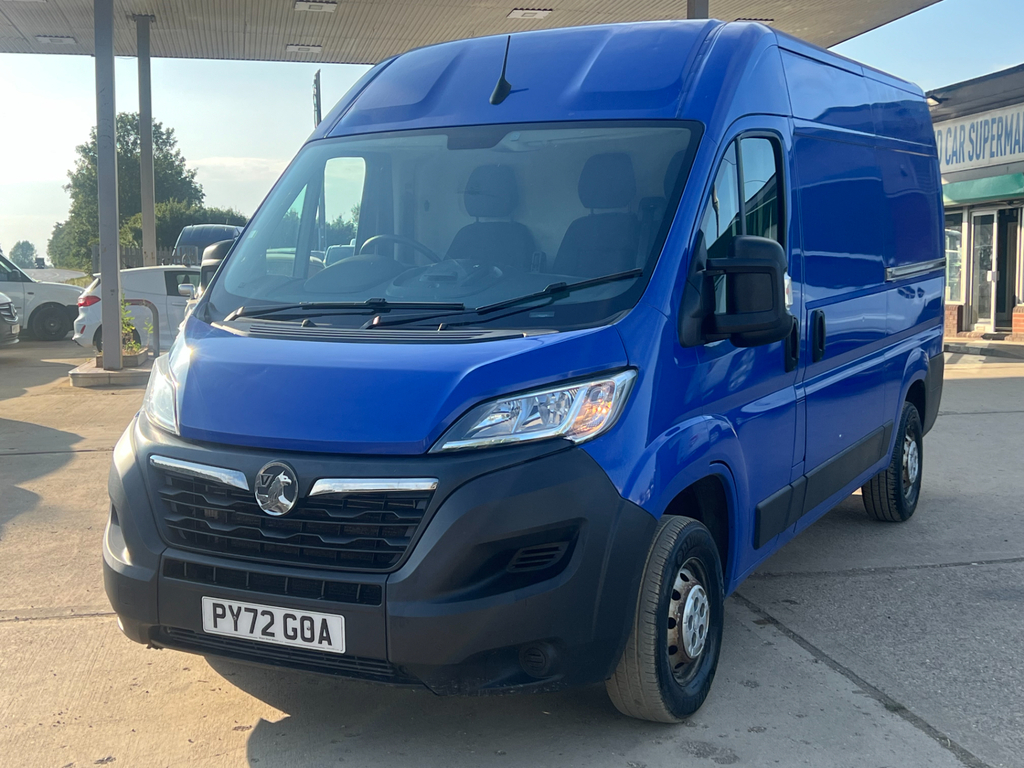 Vauxhall Movano 2.2 Cdti 3500 Biturbo Dynamic Panel Van PY72GOA Blue