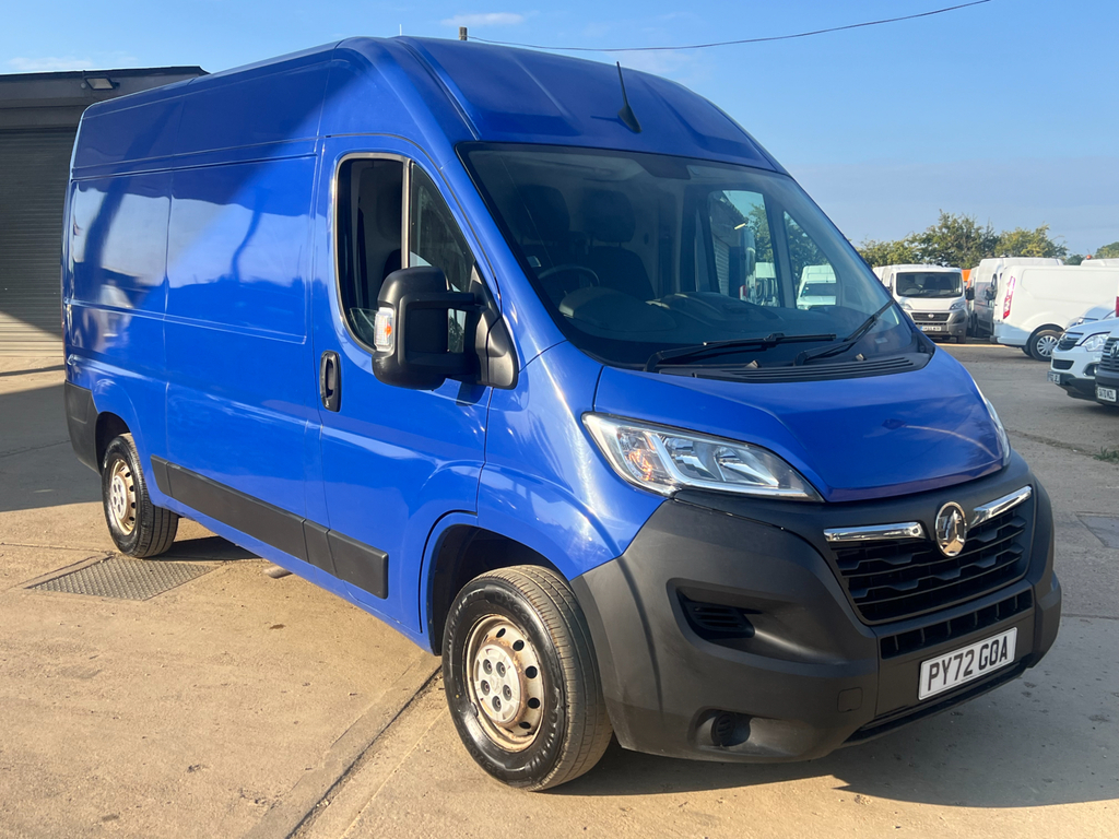 Vauxhall Movano 2.2 Cdti 3500 Biturbo Dynamic Panel Van PY72GOA Blue #2