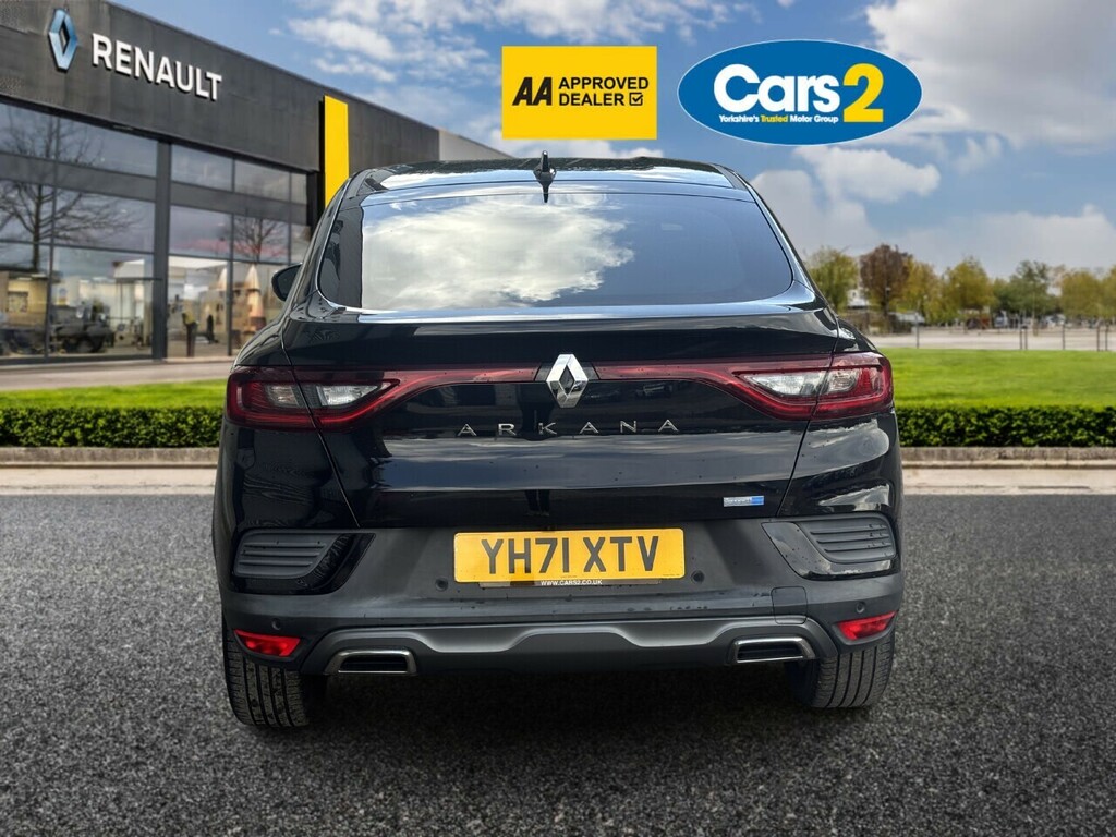 Renault Arkana 1.6 E-tech Hybrid 145 R.s. Line YH71XTV Black #5