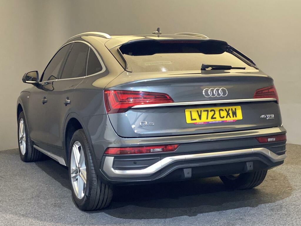 Audi Q5 2.0 Tfsi 45 245 Bhp S Line Quattro Sportback S Tro LV72CXW Grey #2
