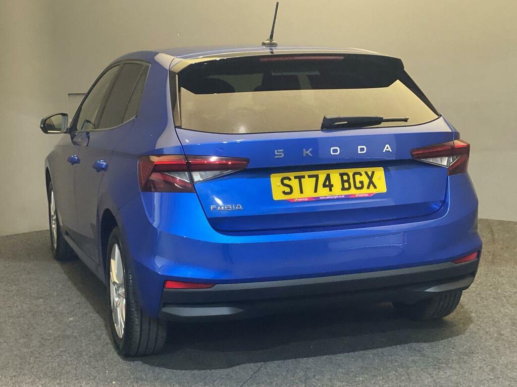 Skoda Fabia 1.0 Tsi Se L Nav Nq ST74BGX Blue #2