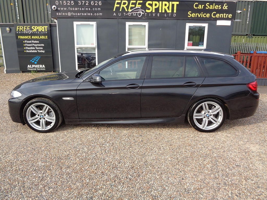 BMW 5 Series 520D M Sport YJ13VPR Grey #6