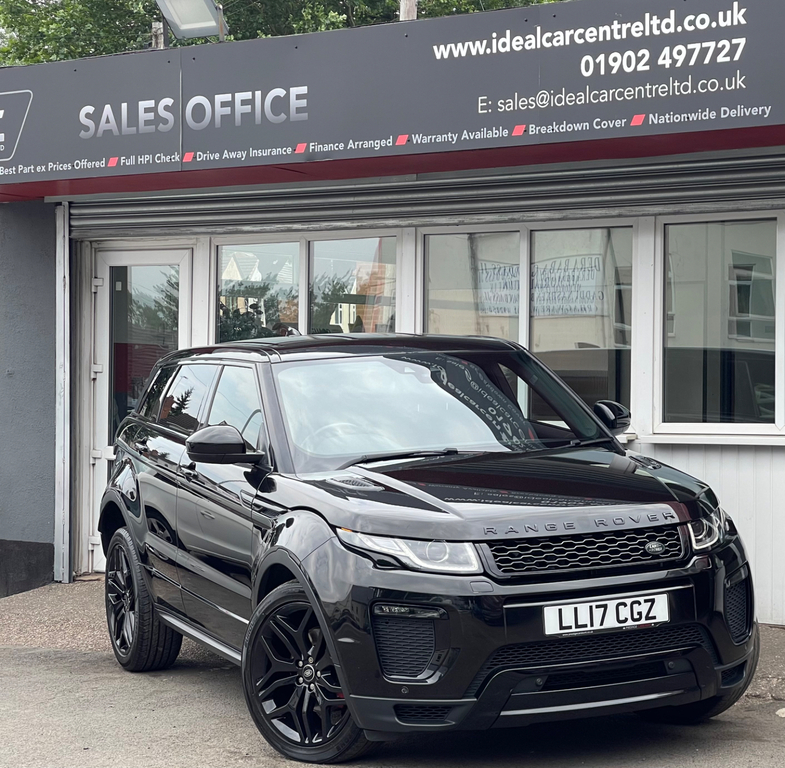 Land Rover Range Rover Evoque 2.0 Td4 Hse Dynamic Suv 4Wd Euro 6 Black