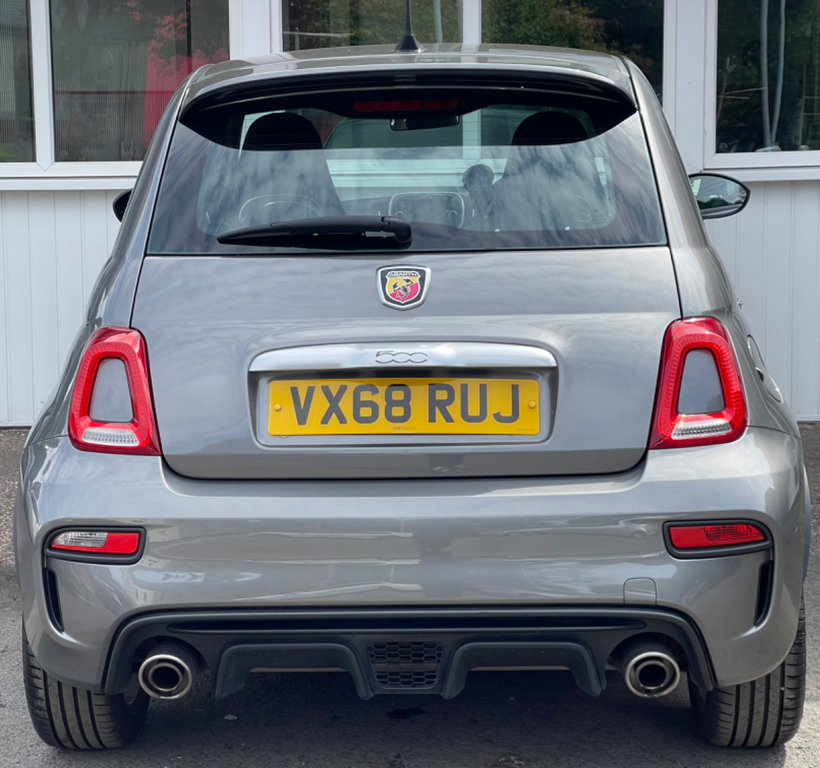 Abarth 595 1.4 T-jet 70Th Hatchback Euro 6 VX68RUJ Grey #5