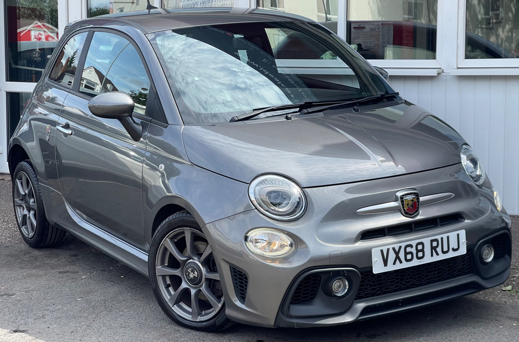 Abarth 595 1.4 T-jet 70Th Hatchback Euro 6 VX68RUJ Grey #2