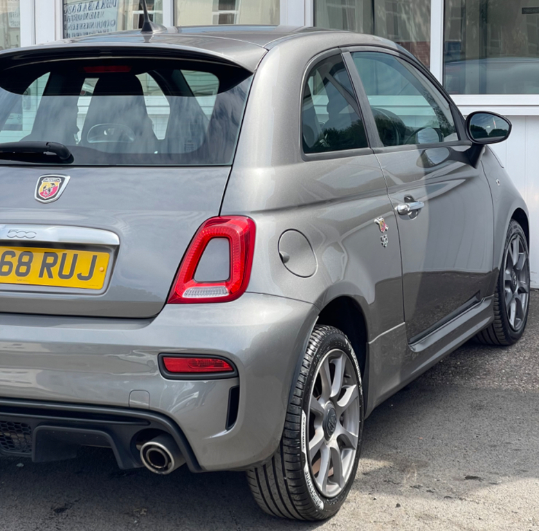 Abarth 595 1.4 T-jet 70Th Hatchback Euro 6 VX68RUJ Grey #6
