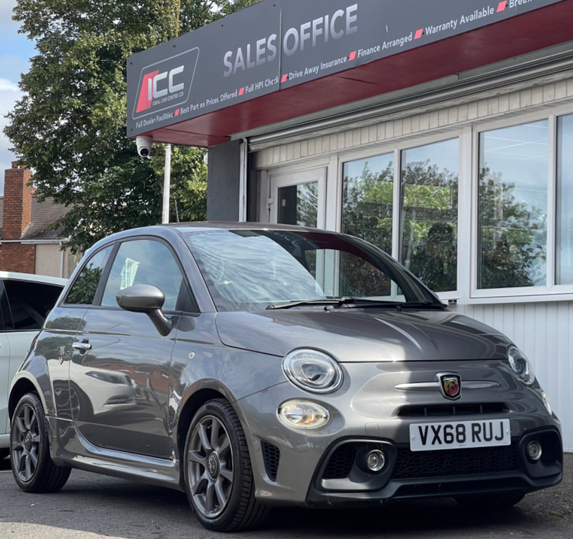 Abarth 595 1.4 T-jet 70Th Hatchback Euro 6 VX68RUJ Grey #4