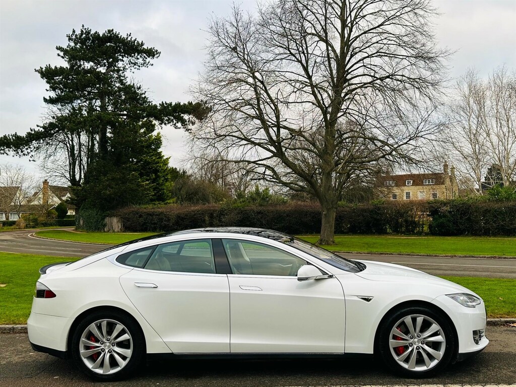 Tesla Model S 85 Auto 5dr White #3