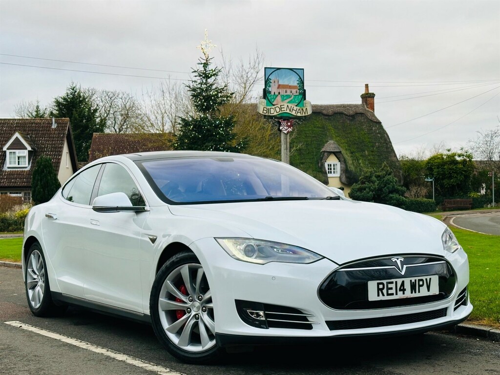 Tesla Model S 85 Auto 5dr White #2